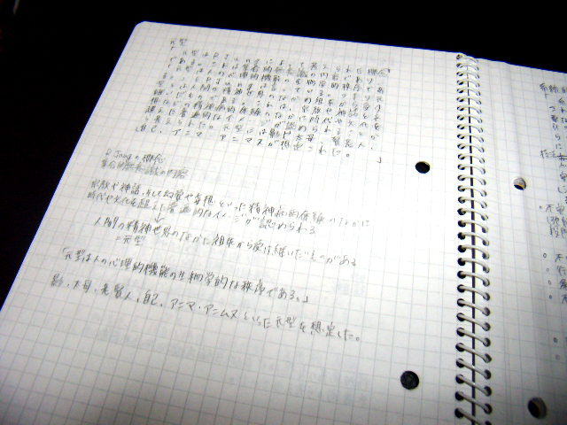 大学院合格者の勉強法 ノート